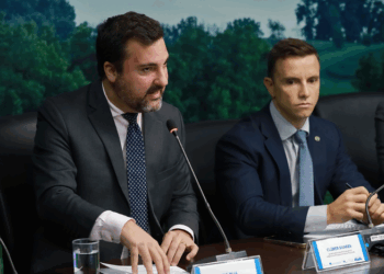 Luís Rua e Marcel Moreira falaram na abertura do treinamento dos adidos