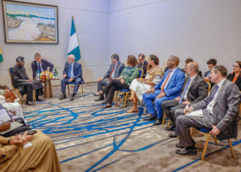 Etiópia 18/02/2024 - Bilateral do Governo do Brasil com comitiva da Nigéria, liderado pelo presidente Bola Tinubu . Fotos: Ricardo Stuckert/PR
© Fornecido por Newsrondonia