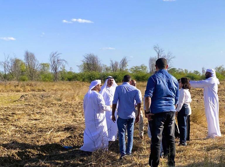 Comitiva árabe visita área de campo no estado da Bahia: parceria