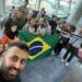 Brasileiros no Cairo, capital do Egito, antes de embarcar no avião da FAB nesta segunda-feira, 13
Reprodução/Instagram