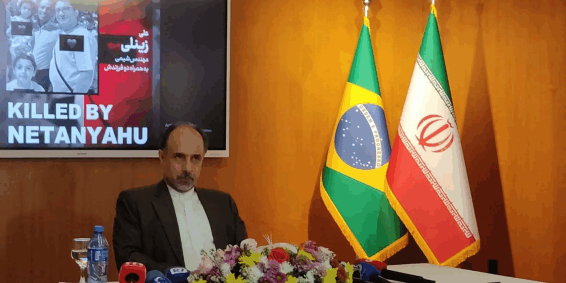 Abdollah Nekounam Ghadirli, embaixador da República Islâmica do Irã no Brasil
(foto: Rodrigo Craveiro/CB/D.A. Press)