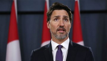 PM Trudeau speaks to reporters after plane tragedy