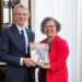 A vice-reitora no exercício da Reitoria, Profª Diana Azevedo, recebeu o embaixador da França no Brasil, Emmanuel Lenain (Foto: Gutiérrez Reges)