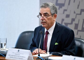 Eduardo Barbosa como chefe de missão do Brasil na Síria