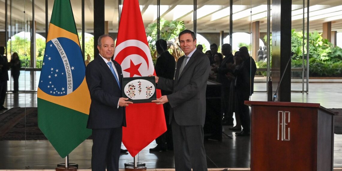 Embaixadores Nabil Lakhal e Carlos Duarte