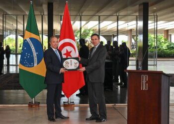 Embaixadores Nabil Lakhal e Carlos Duarte