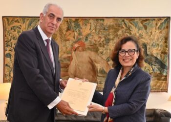 Embaixadores Marwan Jebril. Marwan Jebril Burini e Maria Laura da Rocha