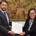 Embaixadores Robert Takata e  Maria Laura da Rocha