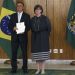 A nova embaixadora do Grão-Ducado de Luxemburgo no Brasil Béatrice Kirsch,