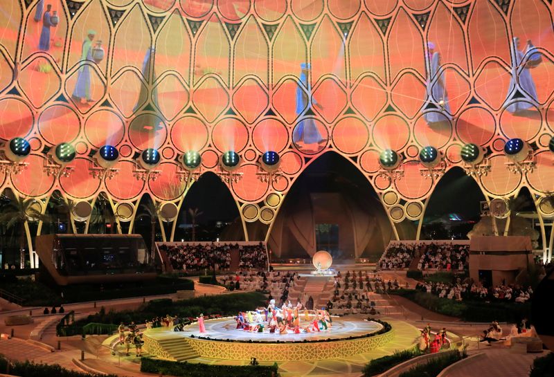 Abertura da Dubai Expo 2020, nos Emirados Árabes Unidos