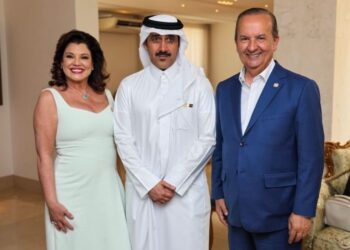 Marilisa Boehm, Ahmad bin Mohammed Al-Shebani e Jorginho Mello: conversa sobre parcerias