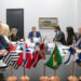 Governador Tarcísio de Freitas recebeu os embaixadores da Noruega, Suécia, Finlândia e Dinamarca, no Palácio dos Bandeirantes. Foto: Governo de São Paulo
