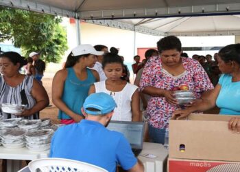 Boa Vista (RR) - Acampamento de refugiados venezuelanos montado pelo Exército Brasileiro e a Agência das Nações Unidas para Refugiados (Antonio Cruz/Agência Brasil)