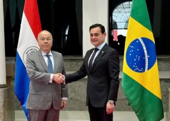 Mauro Vieira e o ministro das Relações Exteriores do Paraguai  - Foto: Itamaraty