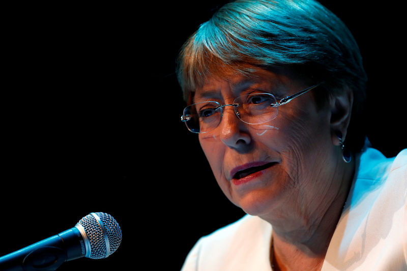 Chefe de direitos humanos da ONU, Michelle Bachelet
09/04/2019
REUTERS/Carlos Jasso/Files