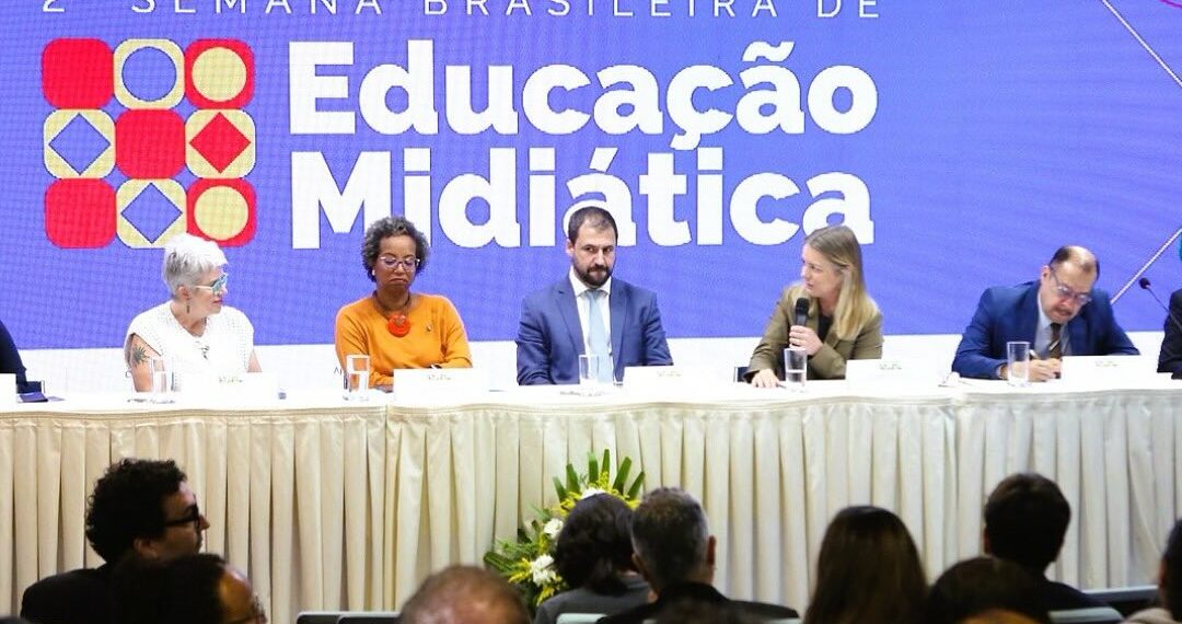 A abertura da segunda edição da Semana Brasileira de Educação Midiática (SBEM) foi realizada nesta terça-feira, 29 de outubro, no auditório do Anexo do Ministério da Educação - Foto: Vitor Vasconcelos/Secom