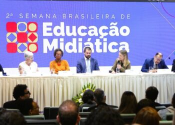 A abertura da segunda edição da Semana Brasileira de Educação Midiática (SBEM) foi realizada nesta terça-feira, 29 de outubro, no auditório do Anexo do Ministério da Educação - Foto: Vitor Vasconcelos/Secom