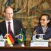 O Secretário de Estado do Ministério das Relações Exteriores da Alemanha, Thomas Bagger e a Secretária-geral do Itamaraty, Embaixadora Maria Laura da Rocha