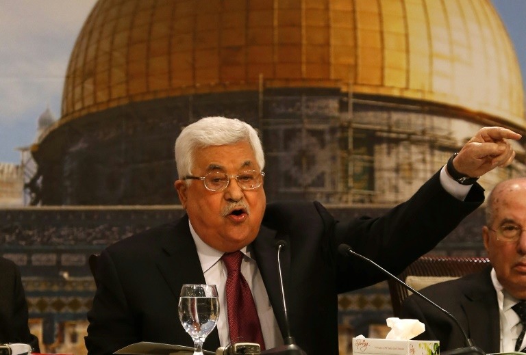 O presidente palestino, Mahmud Abbas (AFP/Abbas Monani)