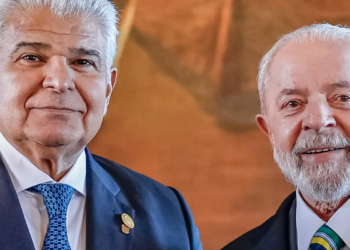 José Raúl Mulino e Lula/ 
 Ricardo Stuckert / PR