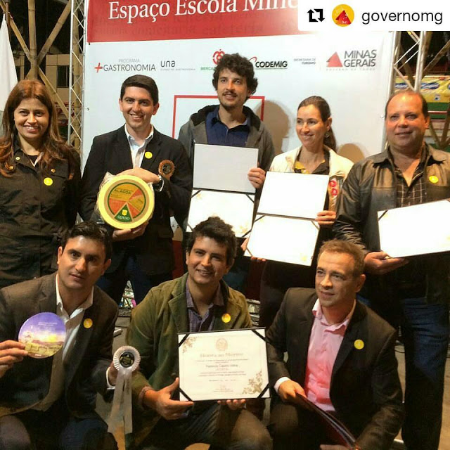 Produtores mineiros de queijo saíram vencedores do concurso Mondial du Fromage, em Tours, na França,
 com um superouro, sete medalhas de prata e três de bronze.