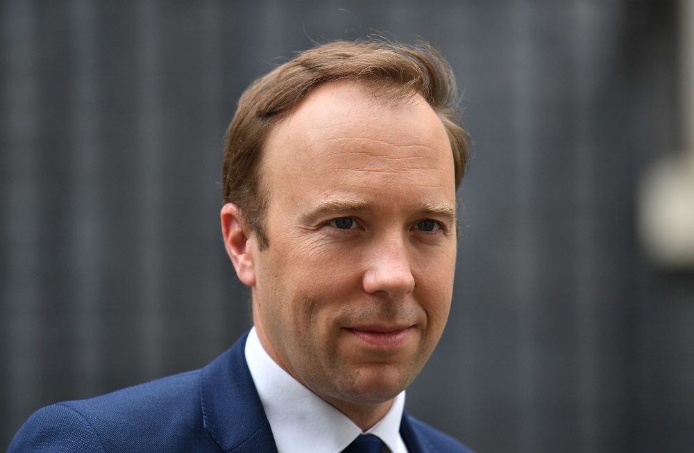 File photo dated 23/04/19 of Health Secretary Matt Hancock, who will say that the UK cannot simply ban Chinese tech giant Huawei without a replacement - preferably British. PRESS ASSOCIATION Photo. Issue date: Wednesday June 5, 2019. In a first major speech on foreign policy, the Health Secretary will call for the UK to "lead the West's response to China". See PA story POLITICS Tories Hancock. Photo credit should read: Dominic Lipinski/PA Wire