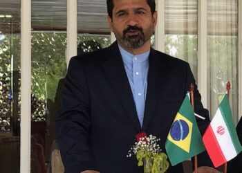 O embaixador da Irã no Brasil, Hossein Gharibi