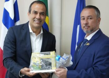 Prefeito Bruno Reis e o embaixador Sharif Al Suwaidi