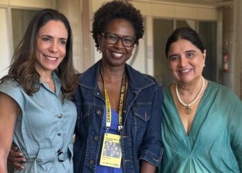 Ana Paula Habka, Elisa Bruno e Kátia Cubel. Divulgação Engenho