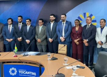 Representantes do Governo do Tocantins, do setor produtivo e da missão diplomática internacional participaram do Encontro Técnico, em Palmas - Foto: SPI/Governo do Tocantins