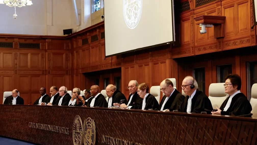 Corte Internacional de Justiça em Haia decide levar adiante processo da África do Sul contra Israel. — Foto: Piroschka van de Wouw/Reuters
