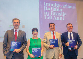 Paulo Vitale, Marilucia Bottallo, Alessandro Cortese e Pedro Saad