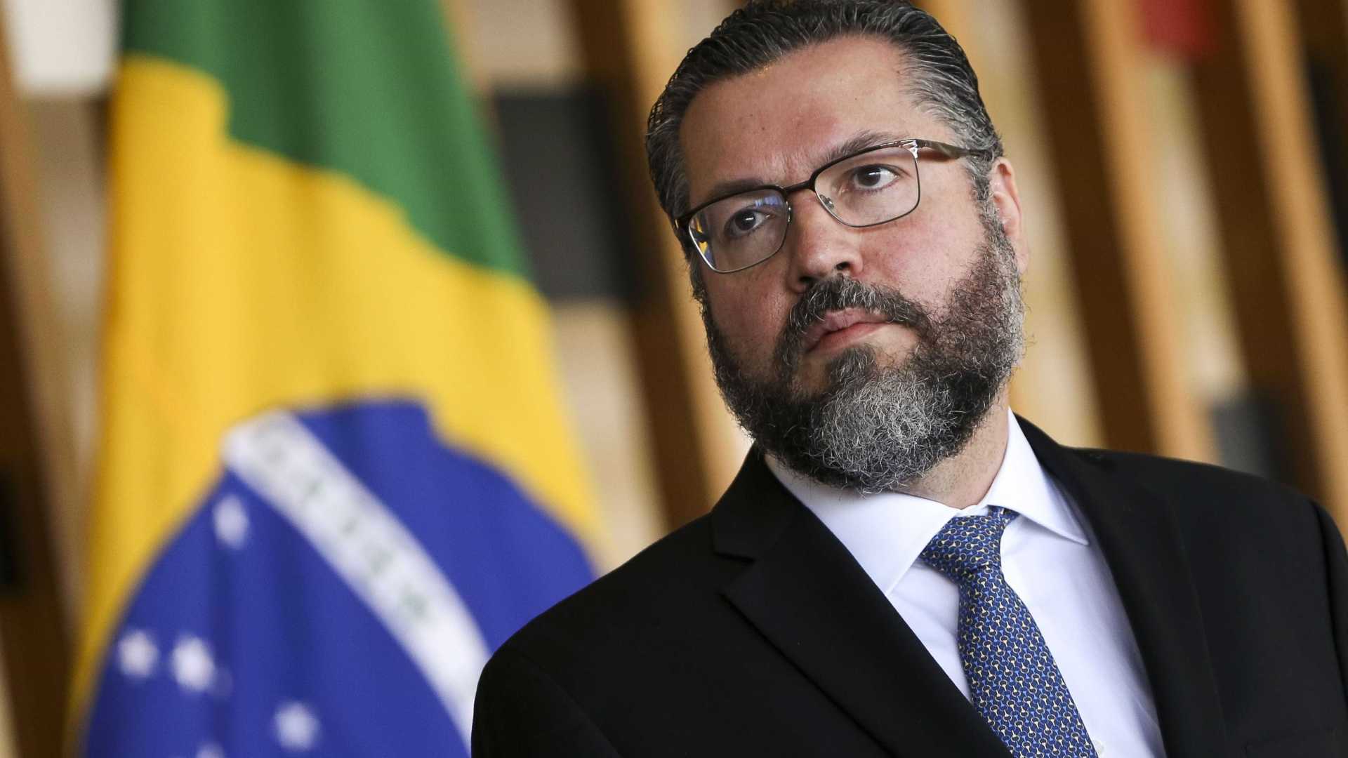 O Ministro das Relações Exteriores, Ernesto Araújo