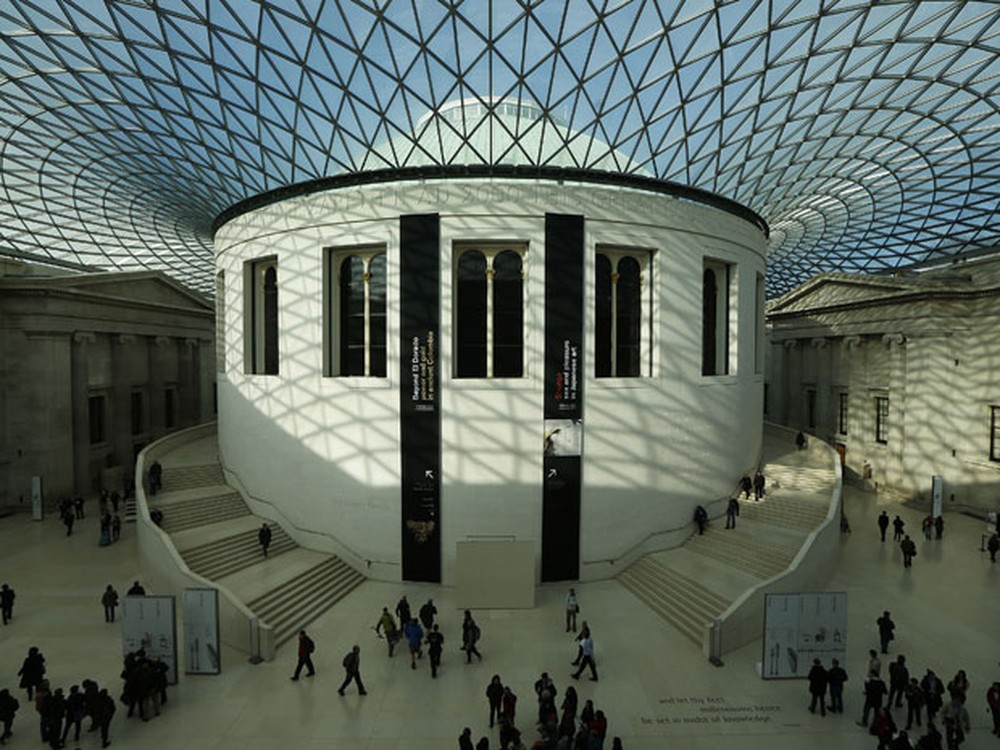 Interior do British Museum, em Londres, em imagem de arquivo (Foto: Sang Tan/AP)